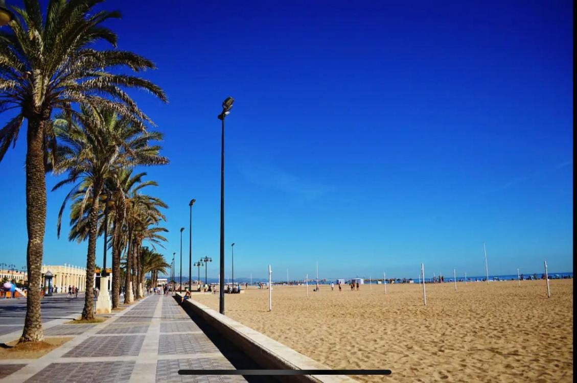 Lovely Apartment Near Beach & Science City Valencia Kültér fotó