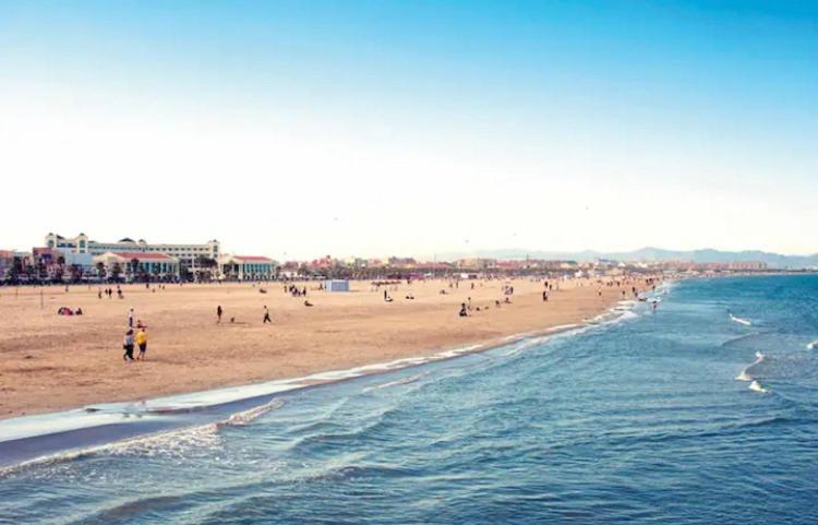 Lovely Apartment Near Beach & Science City Valencia Kültér fotó