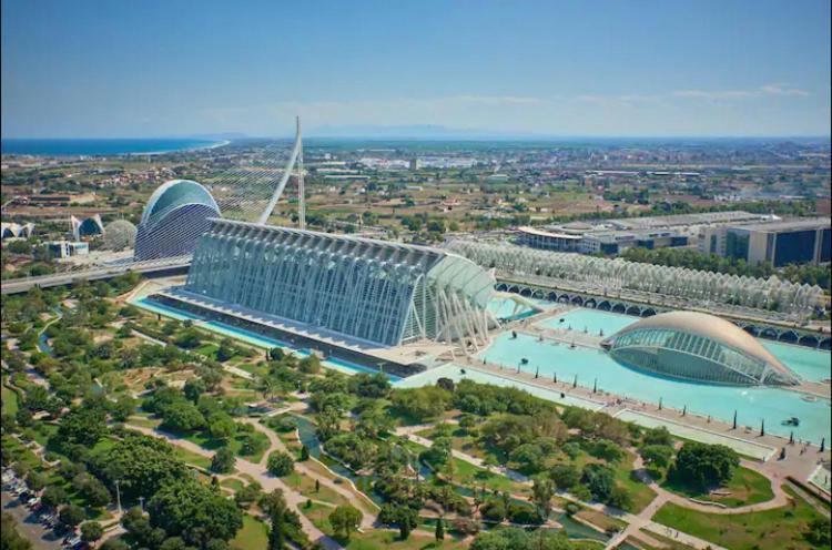 Lovely Apartment Near Beach & Science City Valencia Kültér fotó